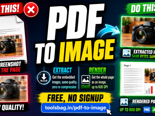 PDF to Image Converter — Extract or Render (PNG, JPG, WebP)