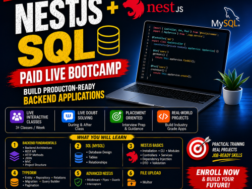 NestJS + SQL Build Production Ready API