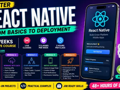 React Native — Build Production Ready Mobile Apps