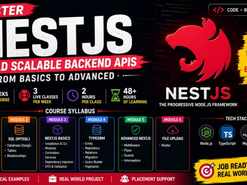NestJS + SQL Build Production Ready API