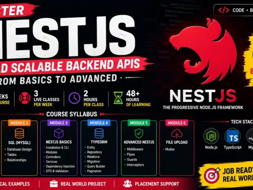 NestJS + SQL Build Production Ready API
