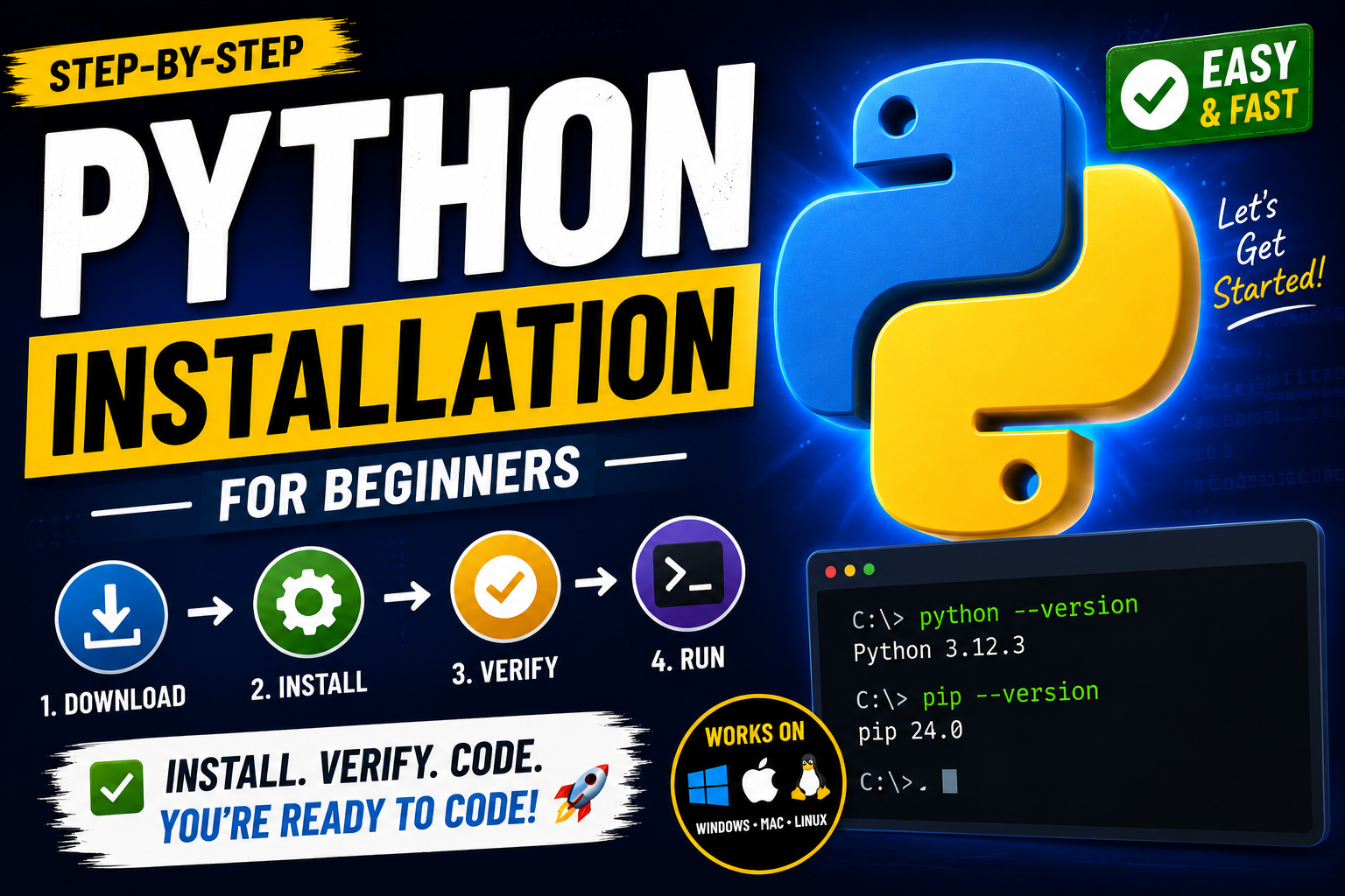 How to installation python ?