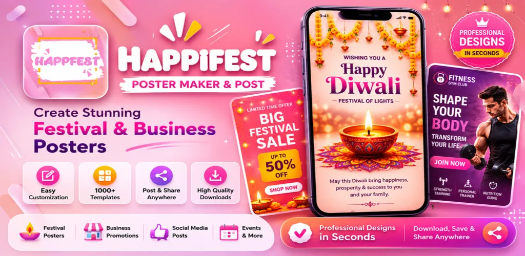 Happifest - Post Maker