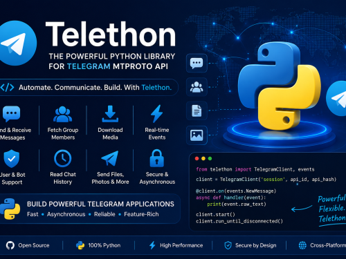 Telethon - Telegram's MTProto API